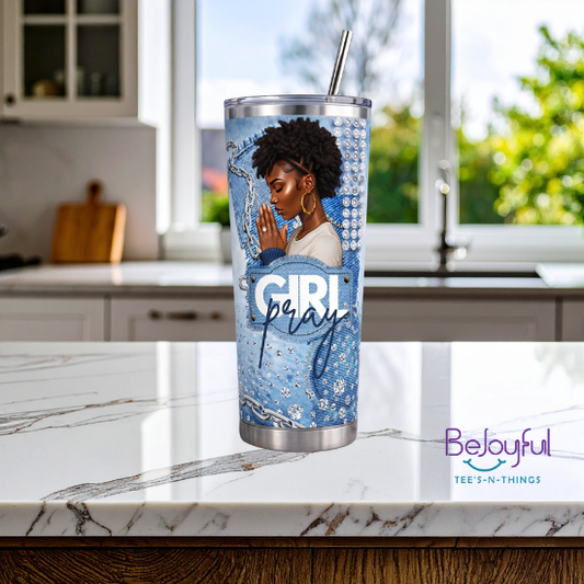 Girl Pray (Young Lady Collection) Tumbler (20 oz.)