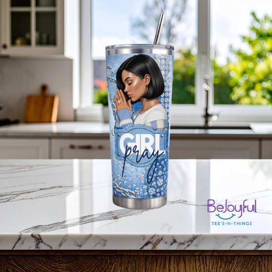 Girl Pray (Young Lady Collection) Tumbler (20 oz.)
