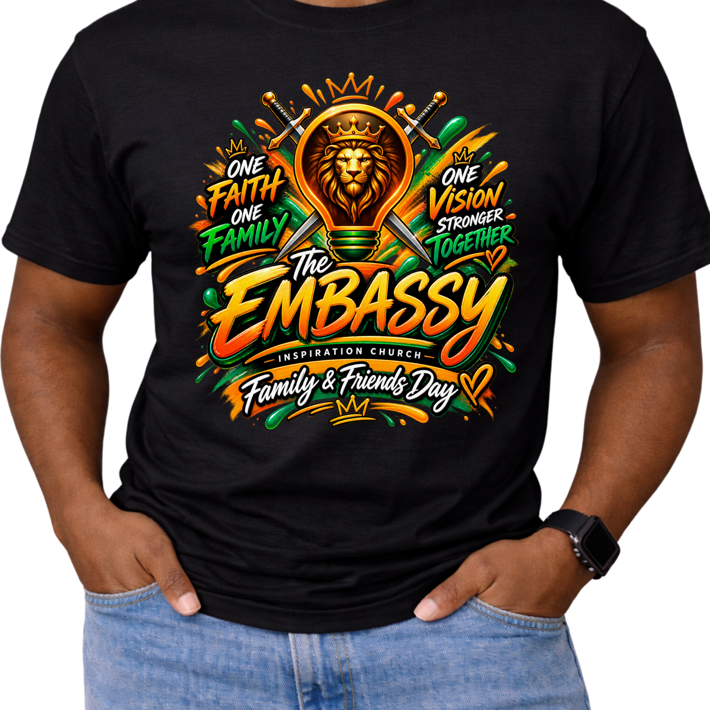 The Embassy Family & Friends Day T-Shirt | Inspiration Church