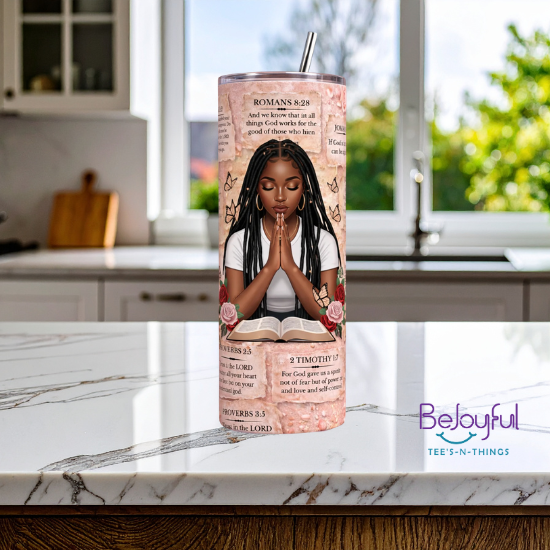 Roses and Prayer Lady Tumbler Collection (20 oz.)